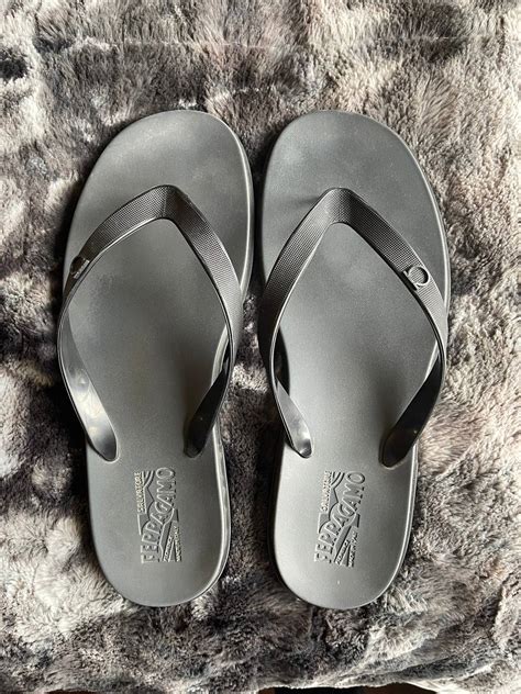 ferragamo flip flops|saks ferragamo sandals.